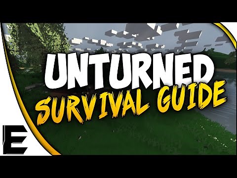 Unturned Crafting Guide ➤ How To Build A Base, Build A House, Build A Garage - SURVIVAL GUIDE - Pt 2