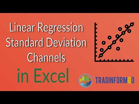 How to Calculate Linear Regression Standard Deviation Channels