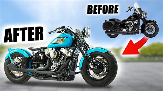 12K views · 180 reactions | Building a Harley-Davidson M8 Bobber in 15 minutes! We turned our entire Harley-Davidson Born Free build into a 15-minute montage, from concept to completion. This is the full story of “Delphine,” our custom 2025 Harley-Davidson Heritage Softail Classic, a modern Softail transformed into a vintage-inspired machine. Vintage flavor. Modern performance. | BLOCKHEAD | Facebook