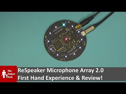 Seeed Studio ReSpeaker Mic Array 2.0 - First Hands-on And Tests!