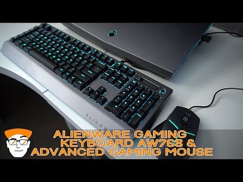 ALIENWARE Mechanical Pro Gaming Keyboard (AW768) and the Advanced Gaming Mouse (AW558)