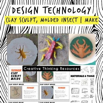 Build a Clay sculpt insect - 3D DESIGN INSECTS - CRAFT Construction Project PBL