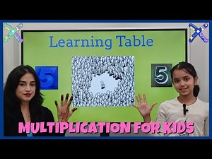 Multiplication Table 5 for Kids