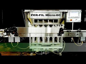 PER-FIL Industries Automatic Auger Filler. Filling Machine for Pharma Powders. Made in the USA
