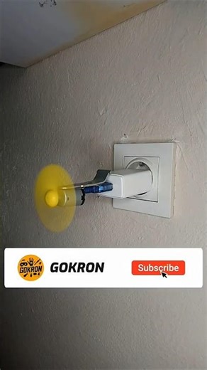 #Electronic USB Mini Fan With DC Motor 🤠 #shorts #diy #dcmotor