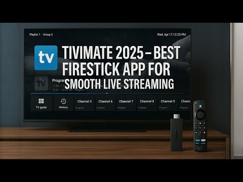 TiviMate 2025 – Best Firestick App for Smooth Live Streaming!