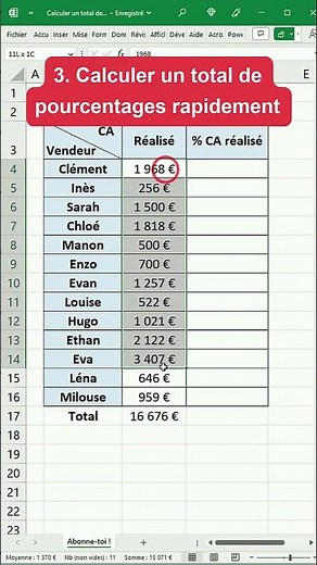 🚨 5 astuces Excel que tu dois absolument connaître !! 🚨