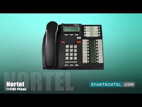 How to Make a Conference Call on the Nortel T7316E Phone