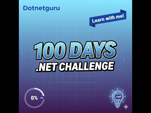100 Days Challange of C#.NET Developer