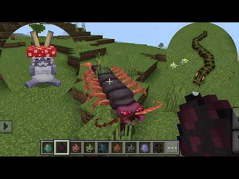 40+ NEW MOBS! MINECRAFT PE Addon