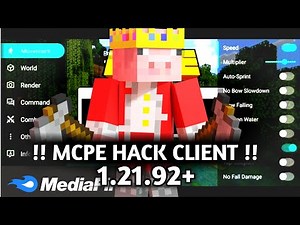 Best MCPE Hack Client 1.21.92+ | Aimbot, ESP, Fly, XRay & More | No Ban | Minecraft PE Cheats!