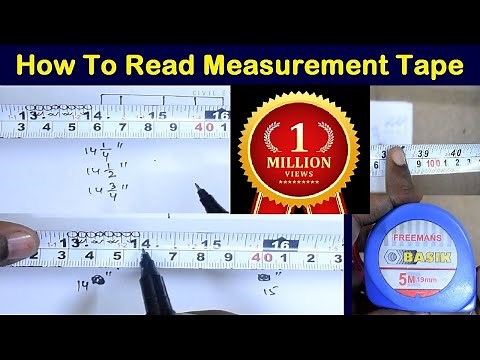How to Read Measurement Tape | Feet | Inch | Meter | Millimeter | Cm | Soot By Learning Technology