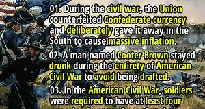 100 Interesting Facts About the American Civil War - Fact Republic
