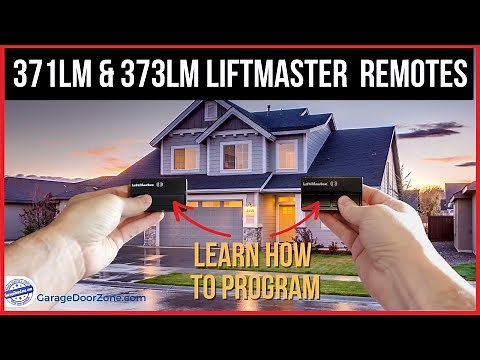371LM & 373LM Liftmaster Remote Programming | Garage Door Opener Compatibility and Programming