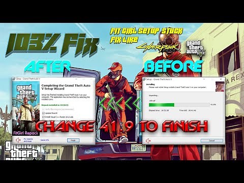How To Fix/Solve Fitgirl Repack Installation Stuck At 41.9 | Fixed Like GTAV, Cyberpunk,Far Cry 5