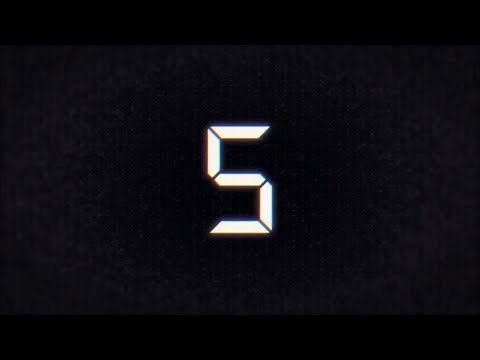 5 Seconds Timer / 5 Seconds Countdown with Clock with Laser Sound