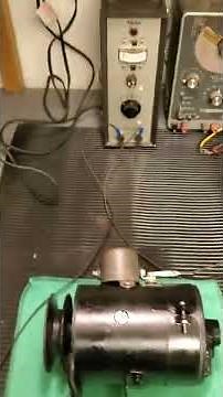 1930 Ford model A generator motoring test