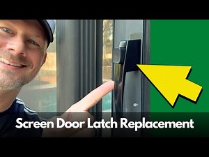 Replacement Button Handle Latch for screen/storm door review