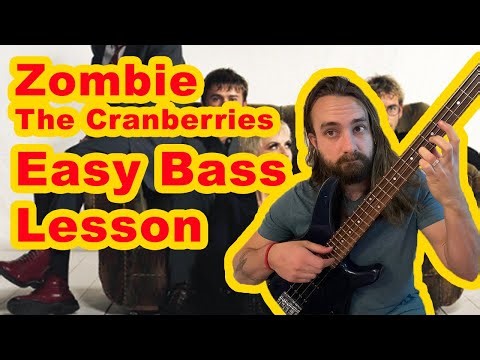 The Cranberries – “Zombie” on Bass (Learn it Step by Step)