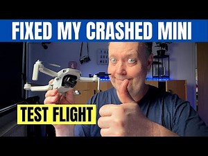 DJI Mavic Mini CRASH, ANALYSIS, FIX and TEST FLIGHT