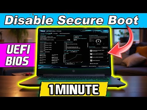 How to Disable Secure Boot on ANY Computer | Legacy BIOS & Modern UEFI Guide