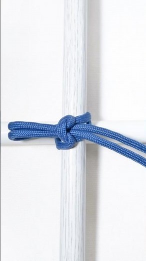 バックパッカーズヒッチの結び方！（支柱を十字に 結び付ける方法）【畑など家庭菜園でも 役立つ】Backpacker Hitch Knot