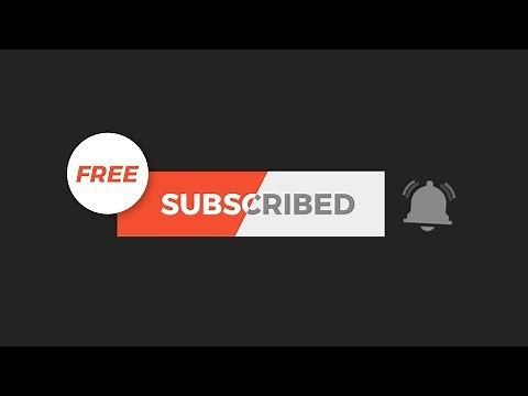 FREE Youtube Subscribe and Bell Animation with Sound Effects