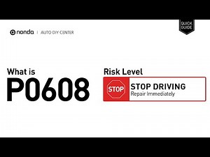 What is P0608 Engine Code [Quick Guide]