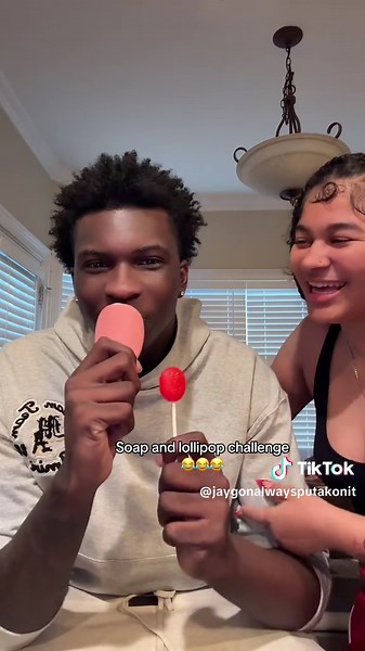 Fun Lollipop and Soap Challenge Video