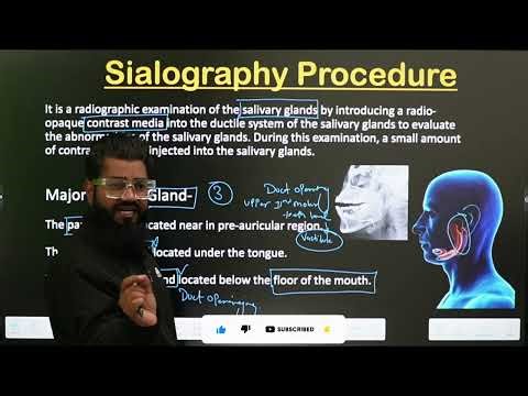 Sialography Procedure || Part-1 || In Hindi || Salivary Gland || Radiology Procedure ||