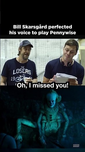 Bill Skarsgård Playing Pennywise Behind the Scenes #welcometoderry