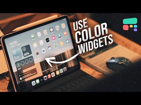 How to Use Color Widgets on iPad (Full Guide)