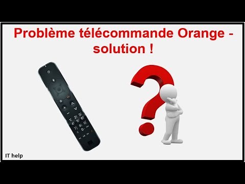 Orange remote control problem / synchronizing Orange decoder remote control
