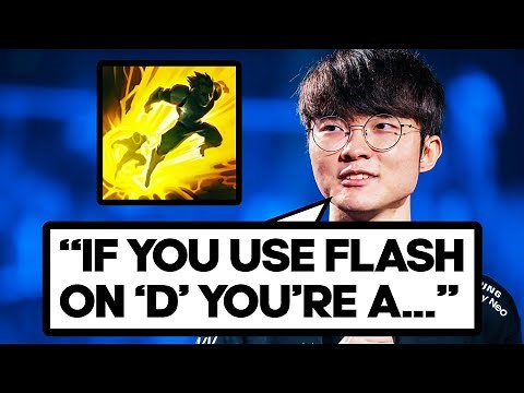 Faker interview at Worlds: Flash on D or F?