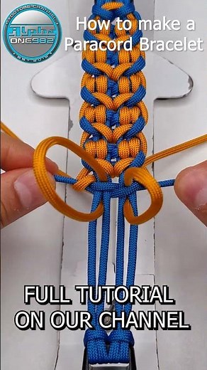 How to Make an Amazing Paracord Bracelet Knot Tutorial DIY