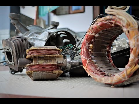 How to Repair an Old Portable Generator at Home. | DIY |