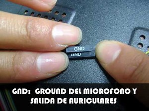 conexion audio frontal