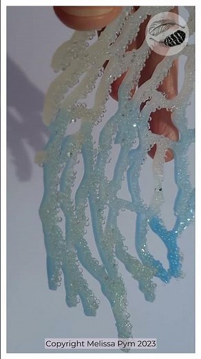 The Art of Translucent Sculpture: Polymer Clay Coral Sculpture with a little pleasant surprise!