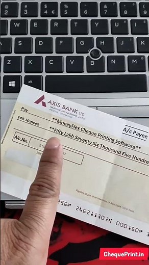 Best Software to Print a Cheque / Check ✅