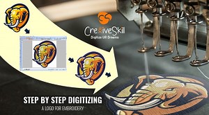 How to Digitize a Logo for Embroidery- Digitizing Steps