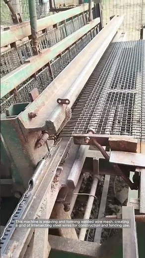 Wire Mesh Manufacturing with an Automated Weaving Machine