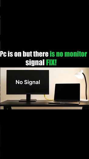 Fix “No Signal” Monitor Issue FAST! Laptop Not Detecting Display Made with Clipchamp