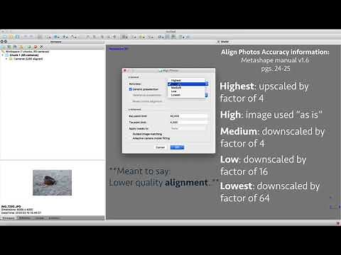 Agisoft Metashape - Align Photos