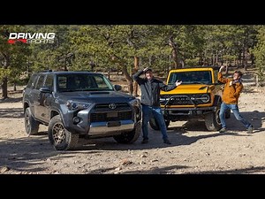 Crunch Time! 2021 Toyota 4Runner vs. 2021 Ford Bronco Sasquatch