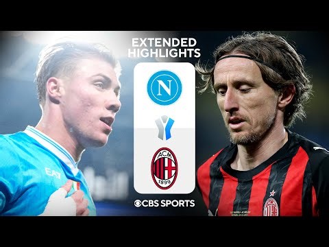 Napoli vs. AC Milan: Extended Highlights | EA Sports FC Super Cup | CBS Sports Golazo