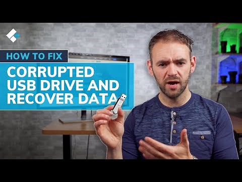 How to Fix Corrupted USB Flash Drive and Recover Data?
