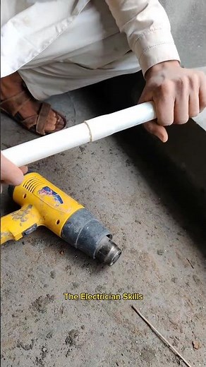 How to Connect PVC pipes of same size | how to make socket of PVC pipe | The Electrician Skills