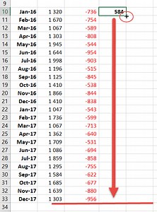 Copy from left to right without going all the way to end of the sheet