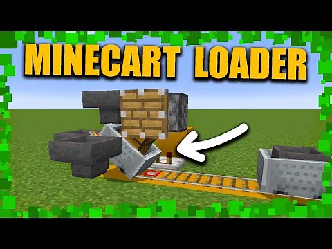 Minecraft: 5 Best Minecart Loader [Tutorial]