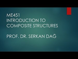 Stiffness Matrices for a Composite Laminate